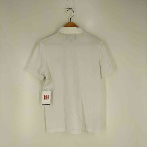 ラフシモンズ RAF SIMONS logo-embroidered cotton polo shirt ロゴ刺繍 鹿の子ポロシャツ メンズ 38