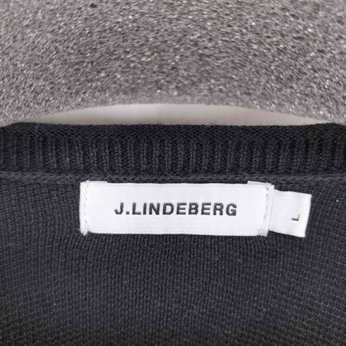 ジェイリンドバーグ J.LINDEBERG クルーネック ロングスリーブ ニット メンズ L