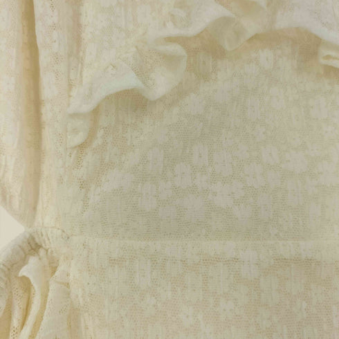 リリーブラウン Lily Brown ストレッチレースラッフルワンピース レディース JPN:0