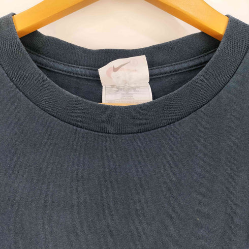 ナイキ NIKE 90-2000S USA製 白タグ ロゴ クルーネックTシャツ メンズ import:S