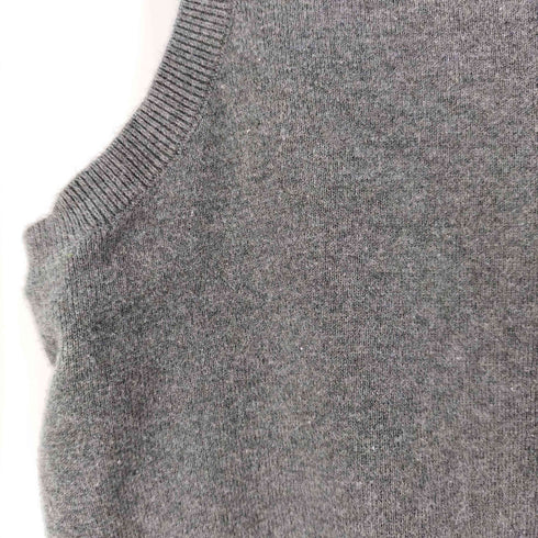 ポロバイラルフローレン Polo by RALPH LAUREN 90-00s PIMA COTTON ポニー刺繍 Vネック コットンニットベスト メンズ import:L