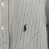 ラルフローレン RALPH LAUREN 90-00s BLAKE ポニー刺繍 ボタンダウン 長袖チェックシャツ メンズ