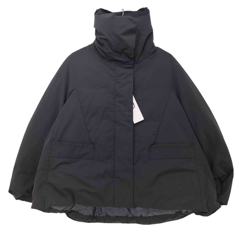 ユニクロプラスジェイ UNIQLO+J 24AW ハイブリッドダウンジャケット ブラック Mサイズ レディース JPN:M