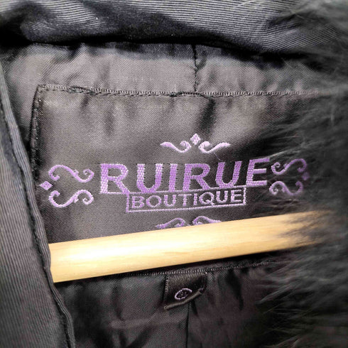 ルイルエブティック RUIRUE BOUTIQUE フォックスファー ダウンコート レディース 3L