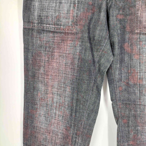ギャップ Gap 90-2000S OLD ARMY ペイント加工 ベイカーデニムパンツ メンズ 31×32