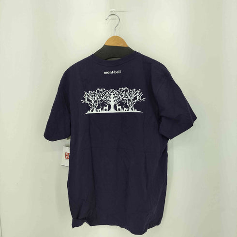 モンベル mont bell 切り絵 森の集い プリントTシャツ メンズ XL