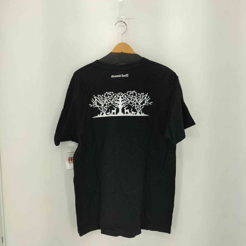 モンベル mont bell 切り絵 森の集い プリントTシャツ メンズ XL