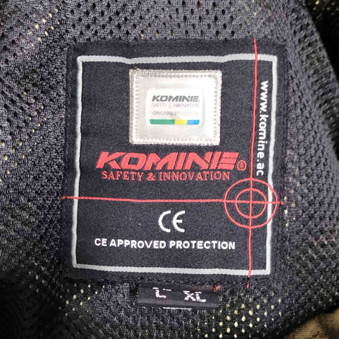 KOMINE プロテクト KVパーカー メンズ JPN:XL
