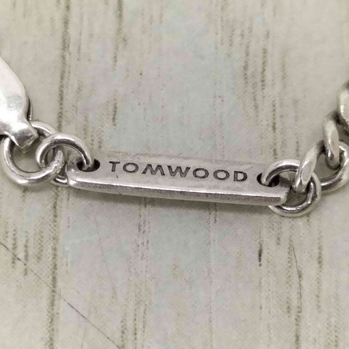 トムウッド TOMWOOD 925刻印 Bo Bracelet Slim メンズ