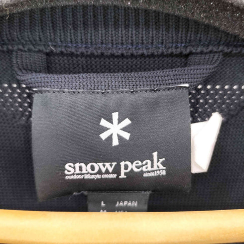 スノーピーク Snow Peak WG Stretch Knit Pullover メンズ L