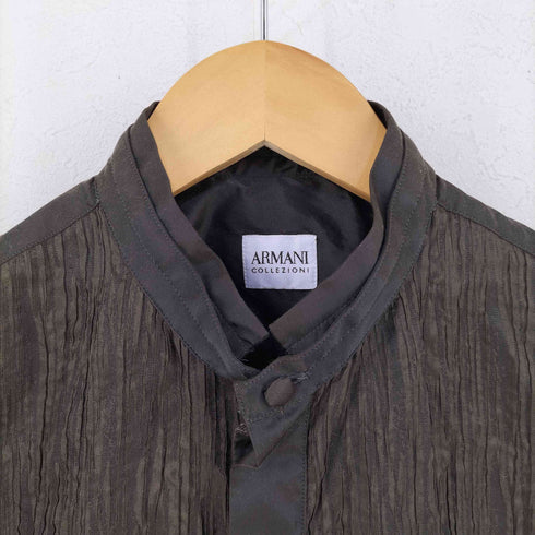 アルマーニコレツィオーニ ARMANI COLLEZIONI プリーツドレスシャツ メンズ 39