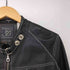 Frau degner archive 00s Y2K ステッチデザイン シープレザー シングル ライダースジャケット レディース