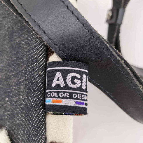 アジリティ AGILITY ハラコ ミニショルダー バック y2k メンズ