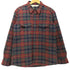 ランズエンド LANDS END 00s 裏ボア チェック シャツジャケット ネル メンズ import:M