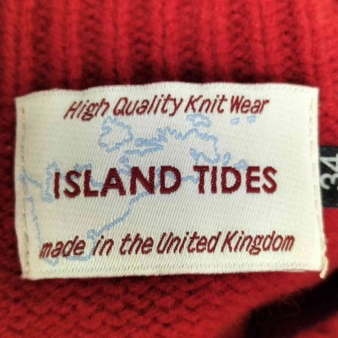 ISLAND TIDES ラムズウールタートルネック レディース 34