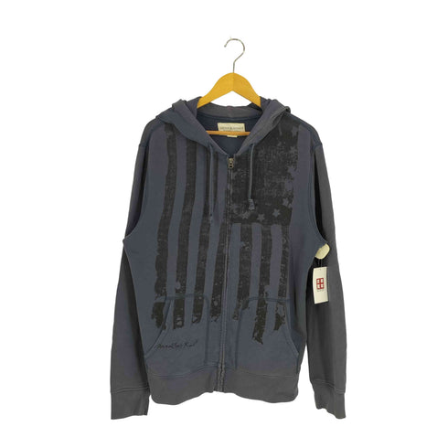 デニムアンドサプライラルフローレン DENIM&SUPPLY RALPH LAUREN 90-00s 星条旗 ジップアップフーディー メンズ import:L