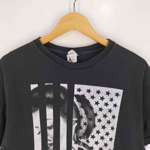デルタプロウェイト DELTA PRO WEIGHT 00s 星条旗プリント クルーネック半袖Tシャツ メンズ import:L