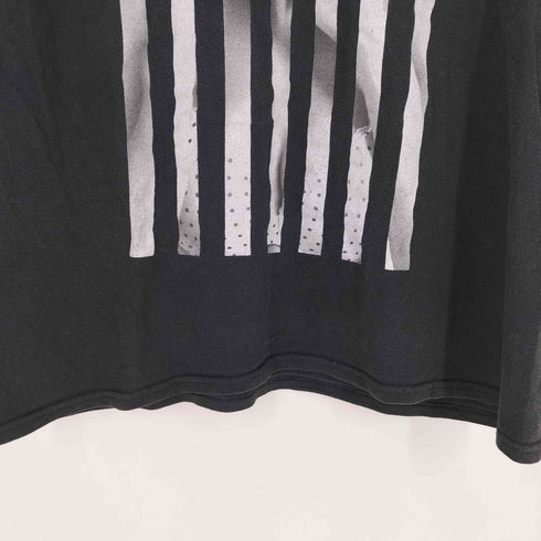デルタプロウェイト DELTA PRO WEIGHT 00s 星条旗プリント クルーネック半袖Tシャツ メンズ import:L