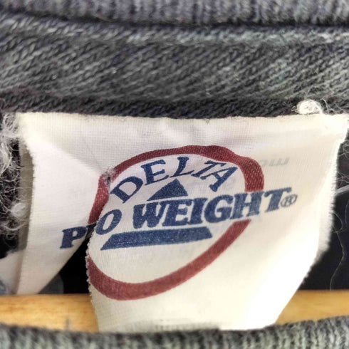 デルタプロウェイト DELTA PRO WEIGHT 00s 星条旗プリント クルーネック半袖Tシャツ メンズ import:L