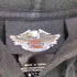 ハーレーダビッドソン HARLEY-DAVIDSON ロゴ刺繍 ジップアップパーカー レディース import:M
