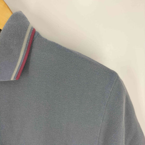 フレッドペリー FRED PERRY 90S 英国製 ロゴ刺繍 鹿の子ポロシャツ メンズ UK:38