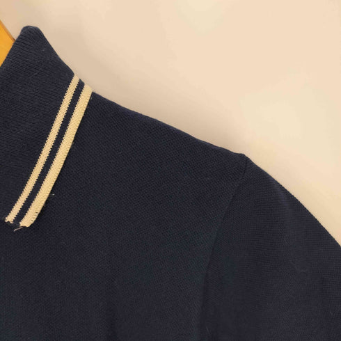 フレッドペリー FRED PERRY 90S 英国製 ロゴ刺繍 鹿の子ポロシャツ メンズ UK:36