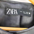 ザラ ZARA ジップデザイン フェイクレザー ノーカラージャケット レディース import:S