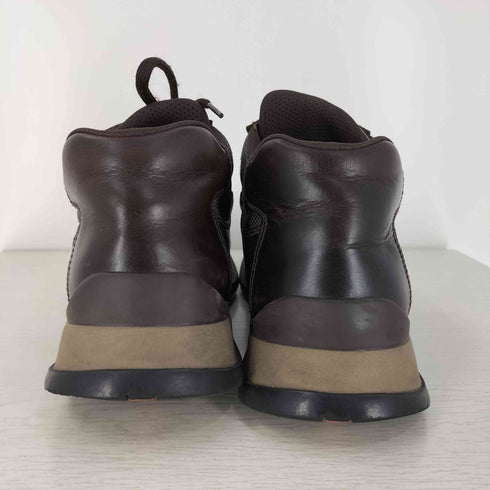プラダ PRADA SPORTS 00s Leather Mesh Strapped Dat Combat Boots ベルクロ レザー ダット コンバット ブーツ メンズ 8