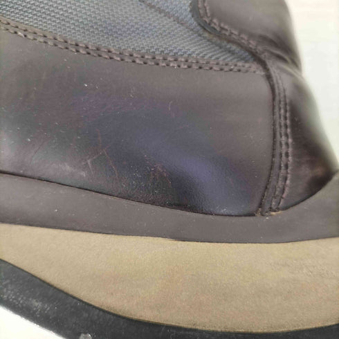 プラダ PRADA SPORTS 00s Leather Mesh Strapped Dat Combat Boots ベルクロ レザー ダット コンバット ブーツ メンズ 8