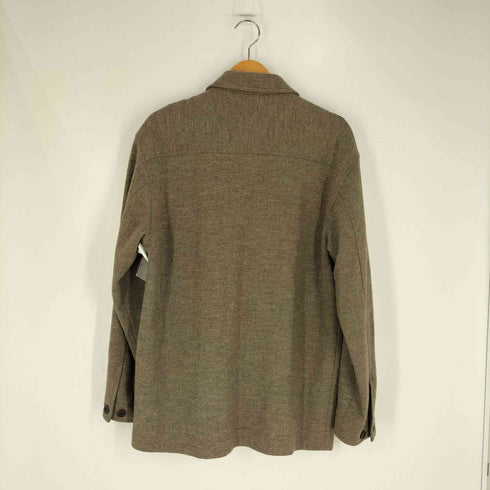 エルオム ELLE HOMME ウール100% ダブルジップ ワークジャケット メンズ import:L