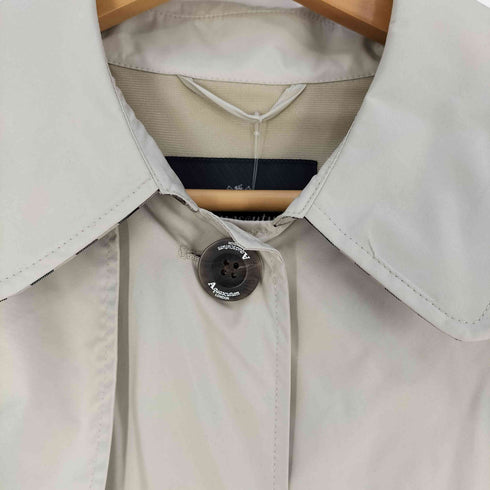 アクアスキュータム AQUASCUTUM チェック切替 フーデッド レインコート レディース LL