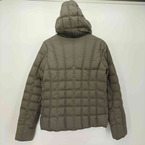 アバクロンビーアンドフィッチ Abercrombie & Fitch 90-2000s Y2K ワンポイント 刺繍 ダウンジャケット レディース import:L