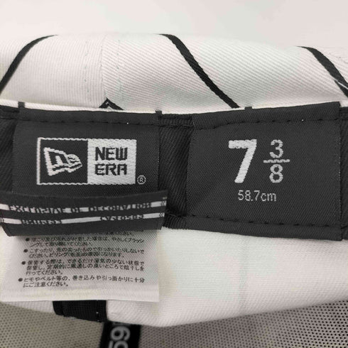 ニューエラ NEW ERA 59FIFTY ロゴ刺繍 ベースボールキャップ メンズ 7 3/8
