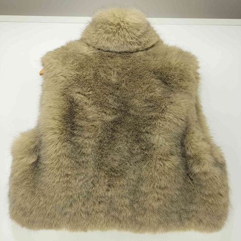 ザラ ZARA 24AW ファー べスト レディース import:M