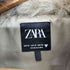 ザラ ZARA 24AW ファー べスト レディース import:M