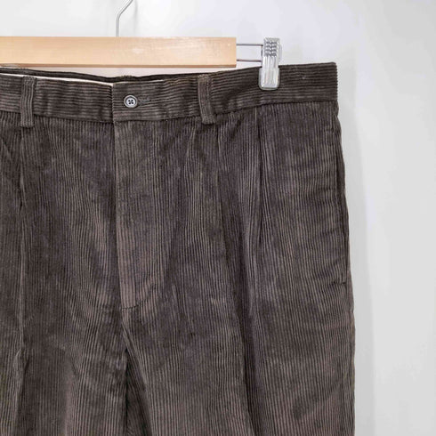 ブルックスブラザーズ BROOKS BROTHERS ELLIOT 2タックコーデュロイパンツ メンズ 37