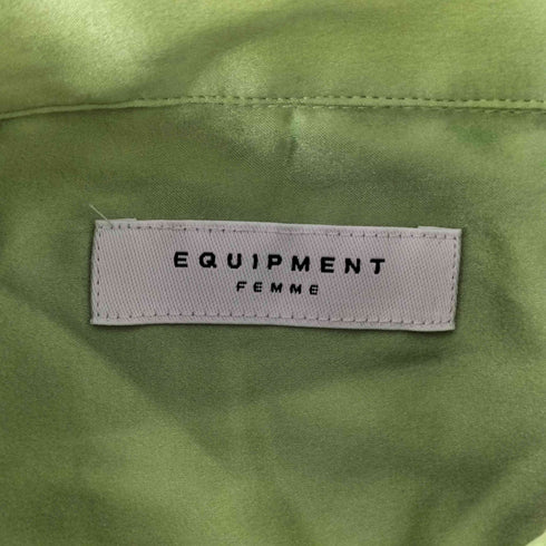エキプモンフェム EQUIPMENT FEMME L/S シルクシャツ レディース JPN:M