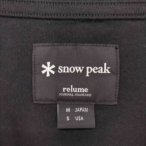 スノーピーク Snow Peak 別注 L/S T-Shirt メンズ JPN:M