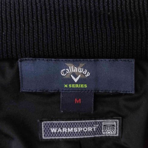 キャロウェイ Callaway WARM SPORT ニット切替ジップアップジャケット レディース import:M