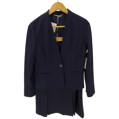 ローラアシュレイ LAURA ASHLEY 1Bテーラードジャケット レースミディスカートセットアップ レディース 9号