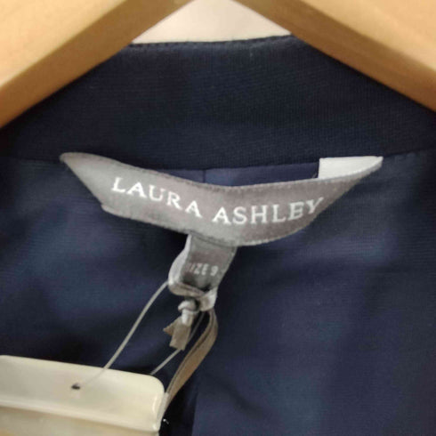 ローラアシュレイ LAURA ASHLEY 1Bテーラードジャケット レースミディスカートセットアップ レディース 9号