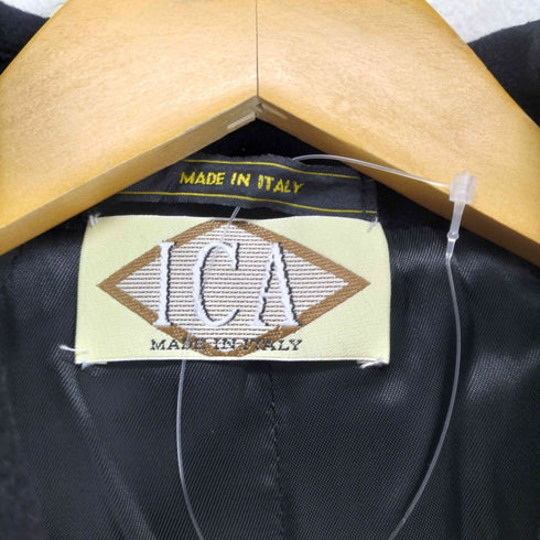 ICA イタリア製 アンゴラ カシゴラ ステンカラーコート レディース EUR:44