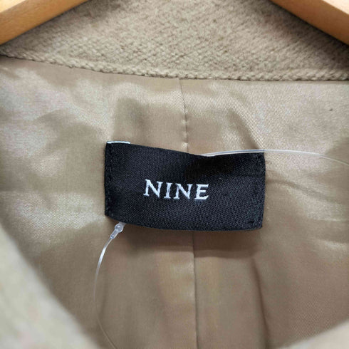 ナイン NINE アンゴラ混ロングコート レディース JPN:1