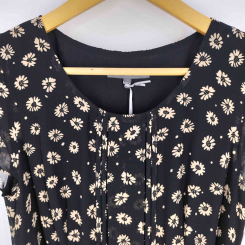ローラアシュレイ LAURA ASHLEY フレンチスリーブ フラワーワンピース レディース 9号