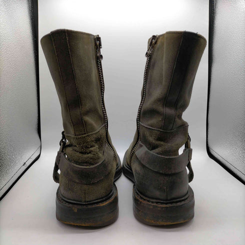 ブッテロ BUTTERO イタリア製 vibramソール 丸カン スウェードレザー ブーツ メンズ EUR:41