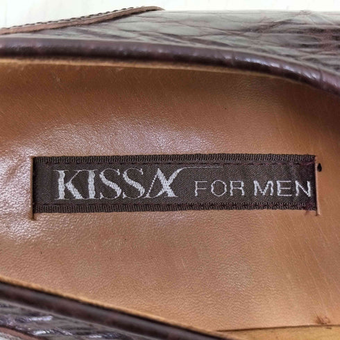 KISSA FOR MEN タッセルローファー VIBRAMソール メンズ 25 1/2