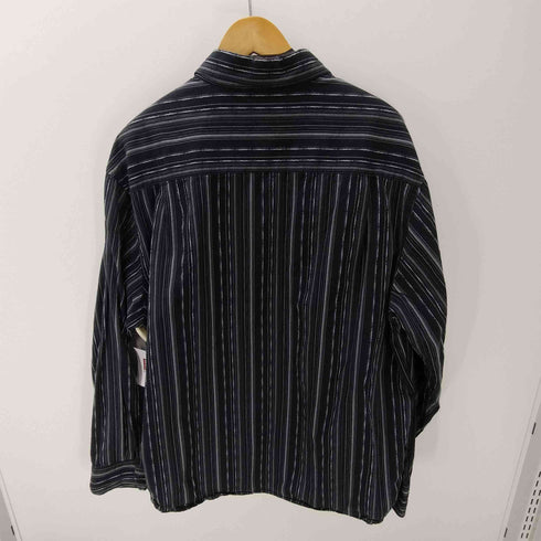 キューバベラ CUBAVERA ピンストライプ L/S シャツ メンズ import:XXL