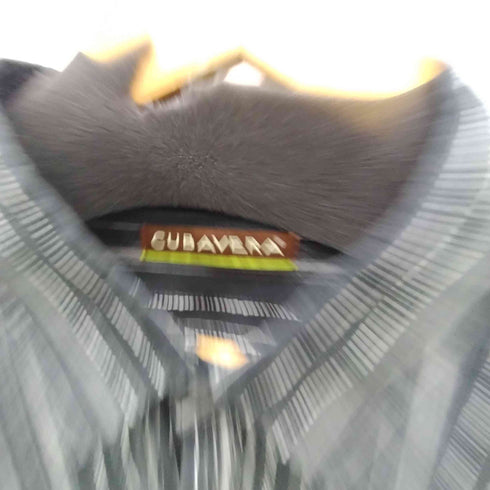 キューバベラ CUBAVERA ピンストライプ L/S シャツ メンズ import:XXL