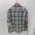 アルカルザ ALCARZA WASHABLE マドラスチェック ワッフル L/S シャツ メンズ import:XL