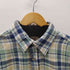 アルカルザ ALCARZA WASHABLE マドラスチェック ワッフル L/S シャツ メンズ import:XL